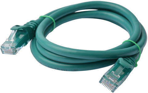 8Ware Cat6A UTP Ethernet Cable - 1M Green