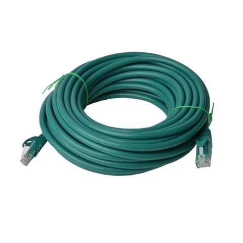 8Ware Cat6A UTP Ethernet Cable - 30M Green