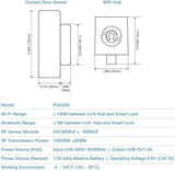 Lockly WIFI Link & Door Sensor - PGH200