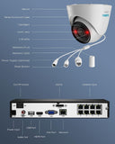 Reolink RLK8-1200D4-A - 4 x 12MP Cameras, 2TB HDD