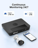 Swann Master Series SWNVK-876804-AU - 4 x 4K Cameras, PoE, 2TB HDD