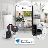 Swann Buddy 4K Video Doorbell & Chime Kit - 32GB Memory Included