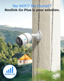 Reolink Go Plus - 4MP, 4G LTE, Battery