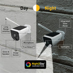 Swann MaxRanger 4K Solar Security System With Hub - 4 Pack