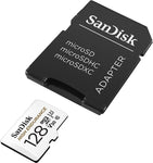 Sandisk High Endurance MicroSD Card 128GB - 4K Recording