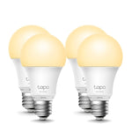 TP-Link Tapo L510E LED Smart Light Bulbs (4 Pack) - WiFi, E27 (Screw Connection)