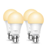 TP-Link Tapo L510B LED Smart Light Bulbs (4 Pack) - WiFi, B22 (Bayonet)