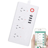Smart Life Power Board - Four Plugs plus 4 USB